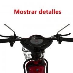 E-solomo EB-03 Bicicleta eléctrica de 16 pulgadas 350W Motor 48V12AH Bicicleta eléctrica de gran potencia para el hogar