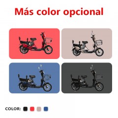 E-solomo EB-03 Bicicleta eléctrica de 16 pulgadas 350W Motor 48V12AH Bicicleta eléctrica de gran potencia para el hogar