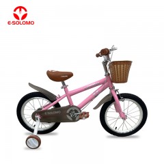E-solomo TC-01Bicicleta infantil de moda estilo británico de 16 pulgadas
