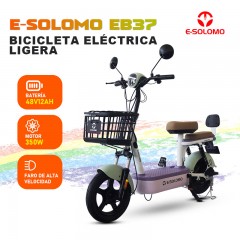 E-SOLOMO EB37 BICICLETA ELÉCTRICA LIGERA