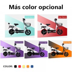 EB-04 Bicicleta eléctrica 350W Motor 48V12AH Batería